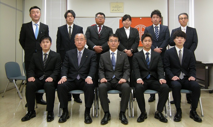 入社式1